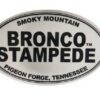 Bronco Stampede Destination Decal